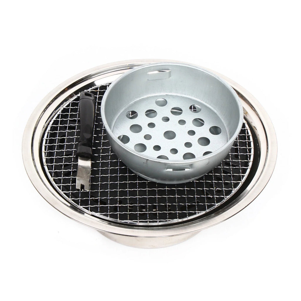 Portable Round Charcoal BBQ Grill B46378