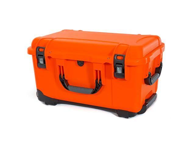 Orange Rolling Waterproof Hard Carrying Case P129