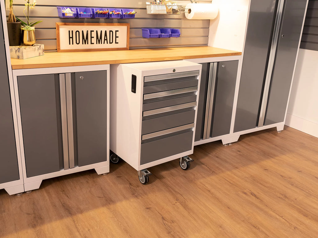 8 Piece 24-Gauge Steel Garage Storage Cabinet Set S775