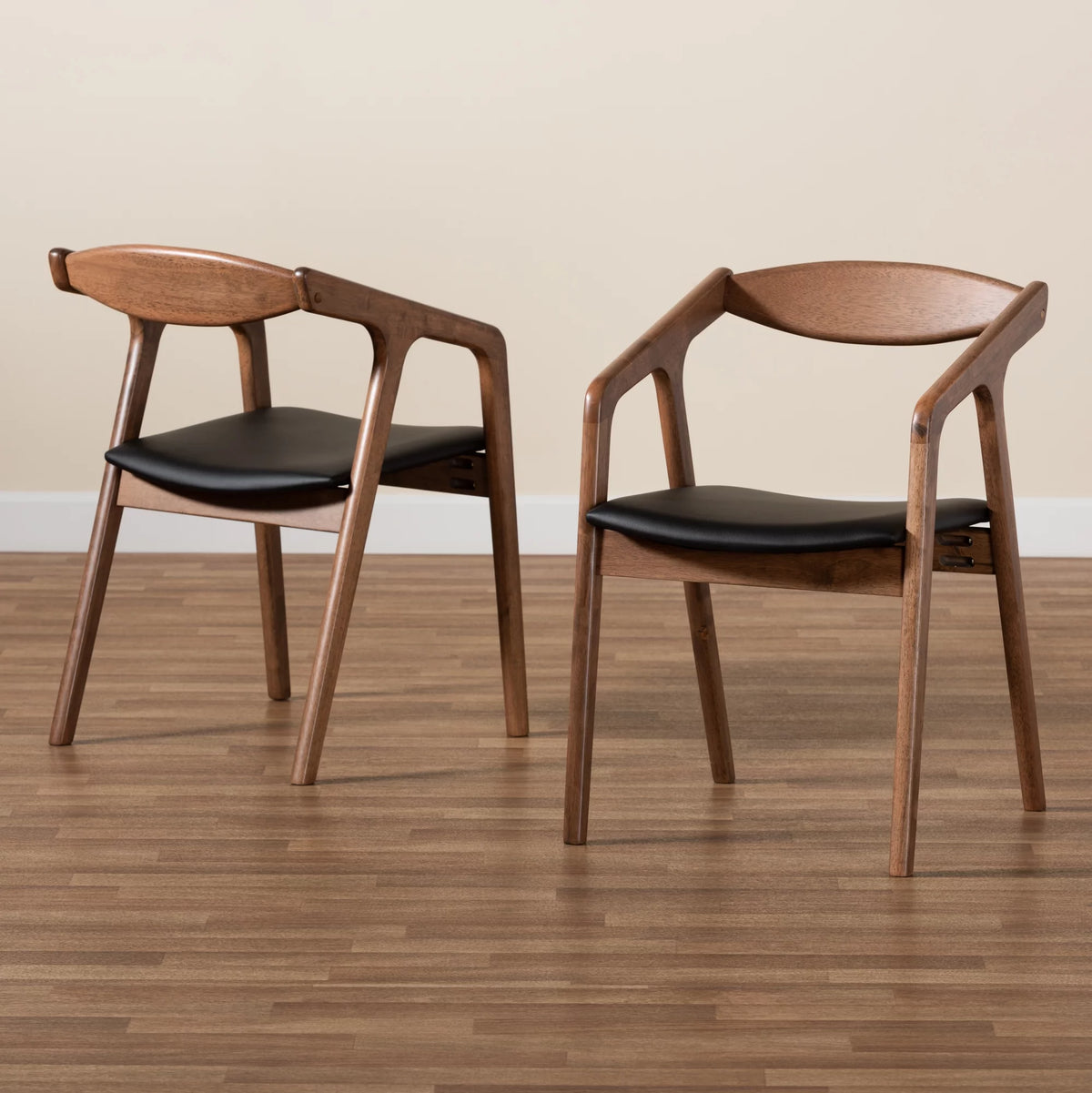 Black Dining Chair Set of 2 Z53813