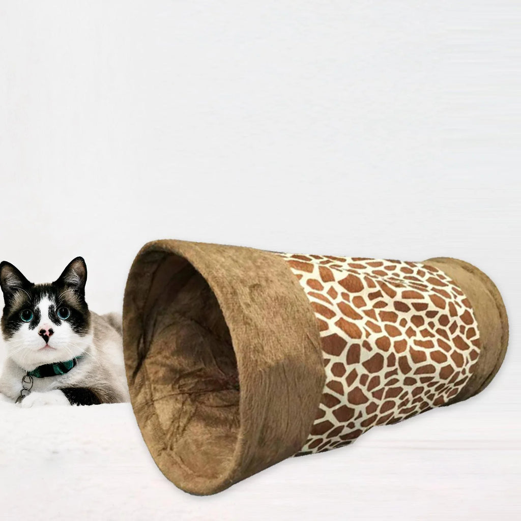 Folding Cat Tunnel Tube Toy for Puppy, Small Animals, Ferrets, Bunny R225463