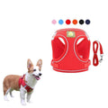 Soft Mesh Reflective Adjustable Dog Harness and Leash Set I130