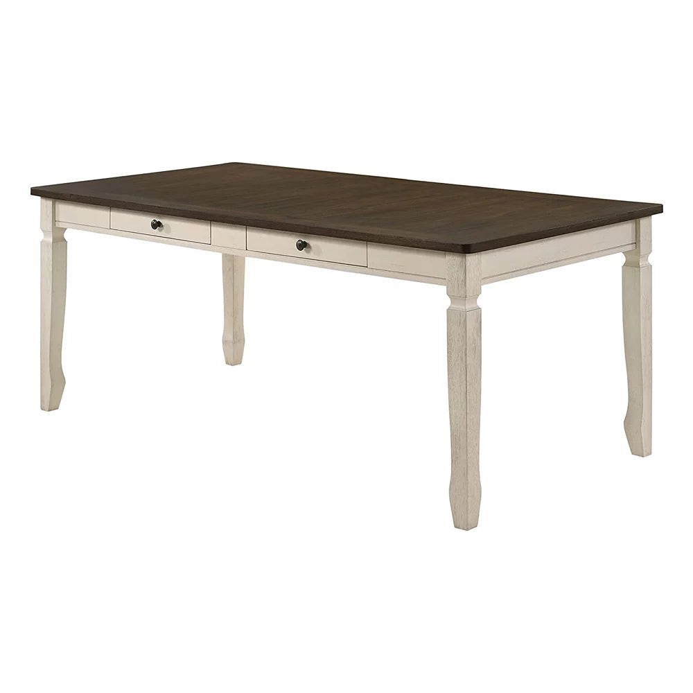 Kitchen Dining Table with 2 Storage Drawers U8542