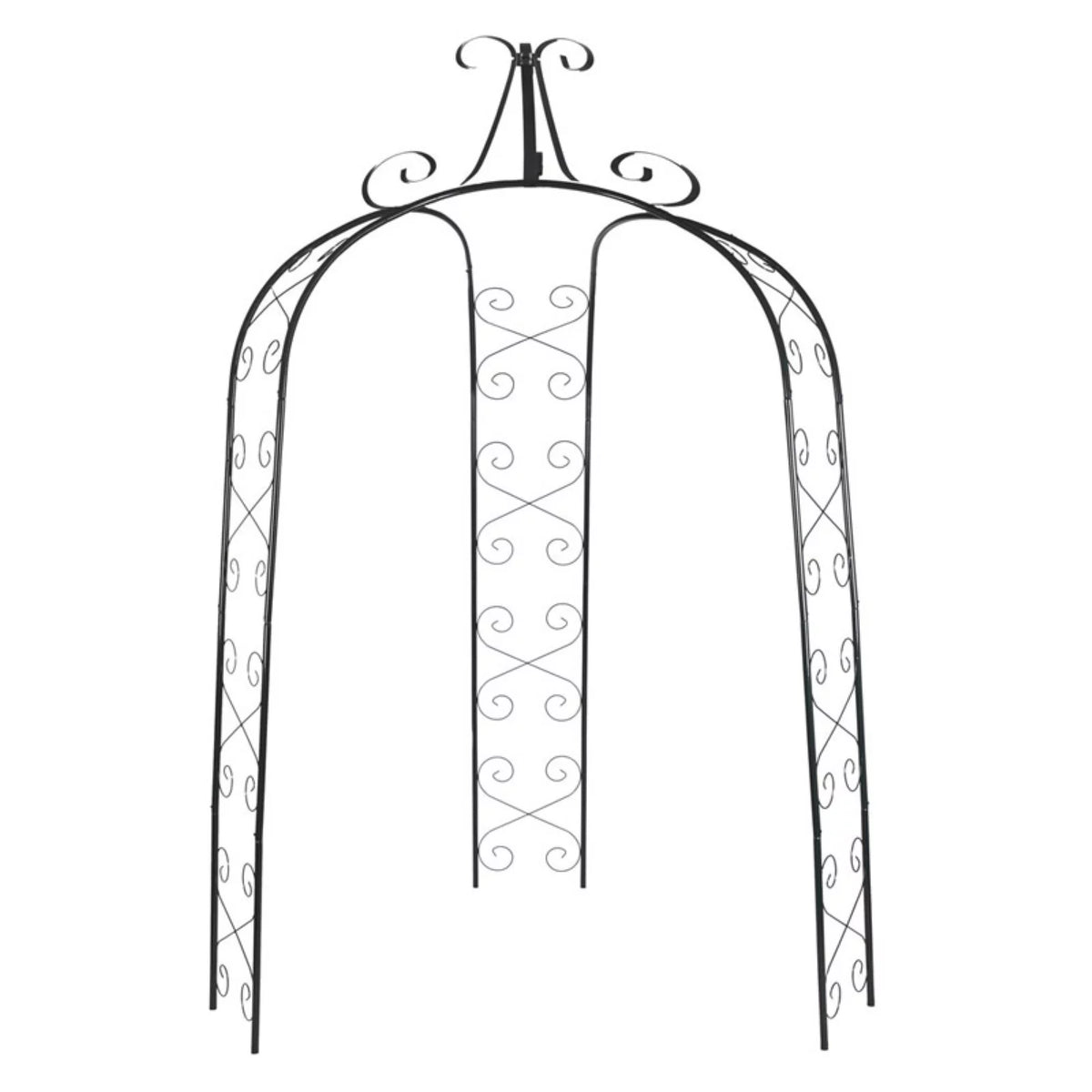 3-Sided Steel Trellis Arbor W604015