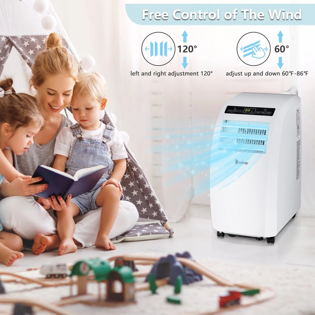White Portable Air Conditioner Z896185