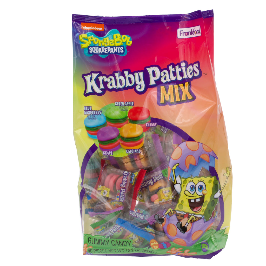 40 Count SpongeBob SquarePants Gummy Candy Bag, 12.7oz P29445