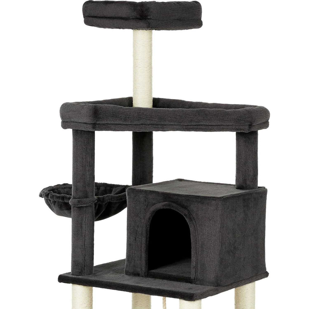 73-in Cat Tree with Hammock and Condo I75272