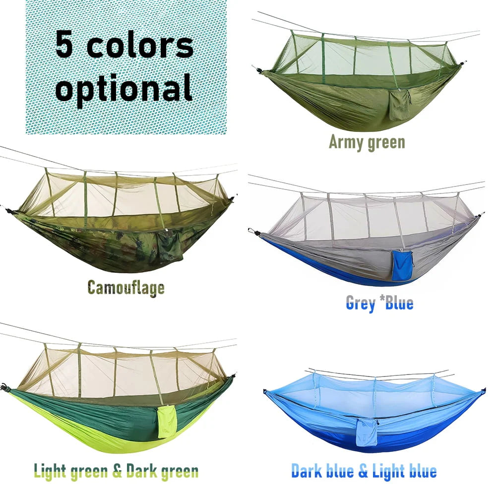 Camping Hammock with Mosquito Net 210T Nylon R28715