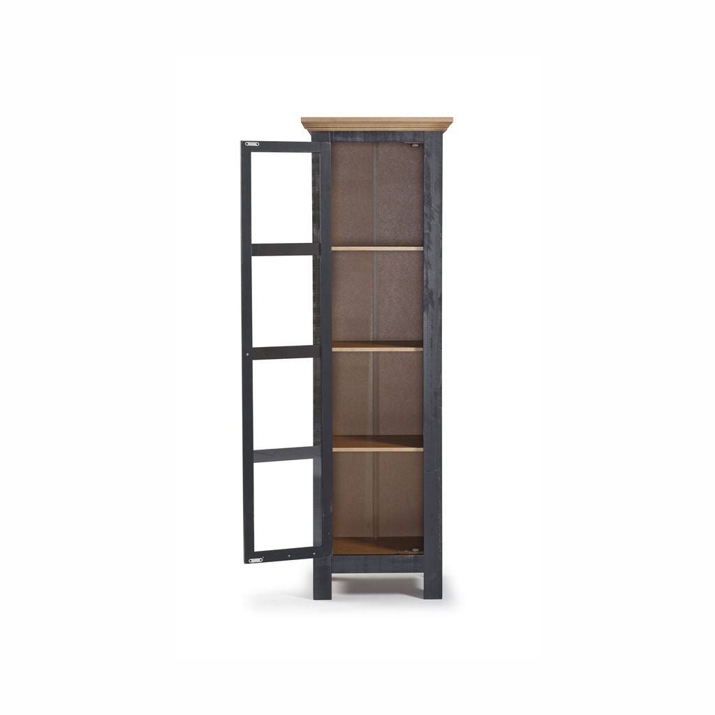 Narrow Cabinet Glass Door - Walnut Y516874