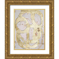Gold Ornate Wood Framed Art Print O9621