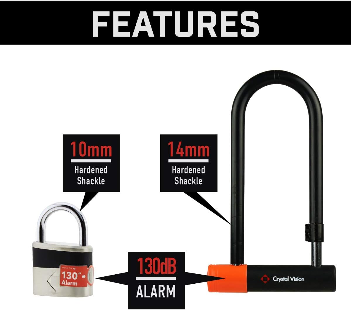 Bike U Lock Combo K88499