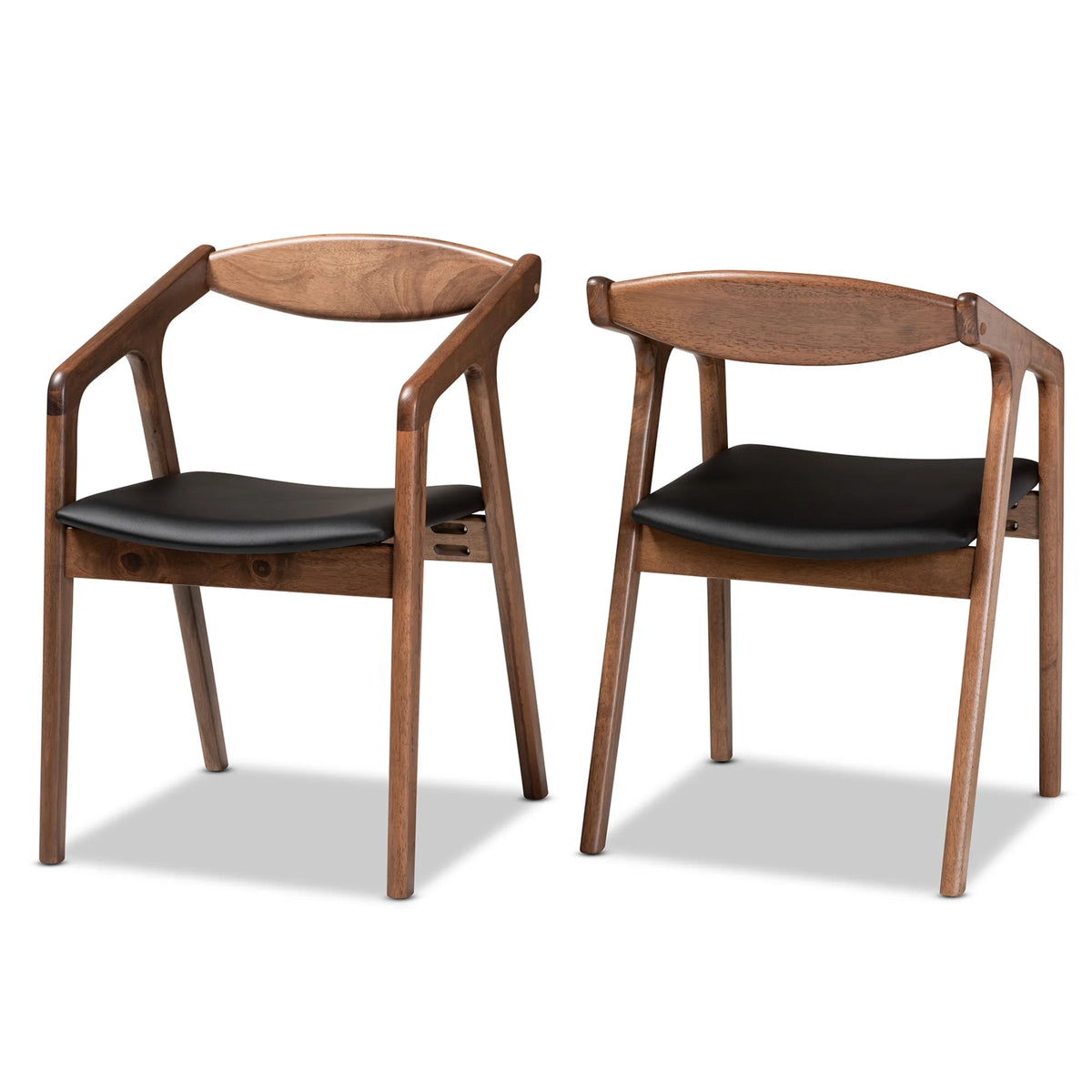 Black Dining Chair Set of 2 Z53813