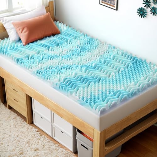 3 Inch 7-Zone Queen Memory Foam Mattress Topper G3799
