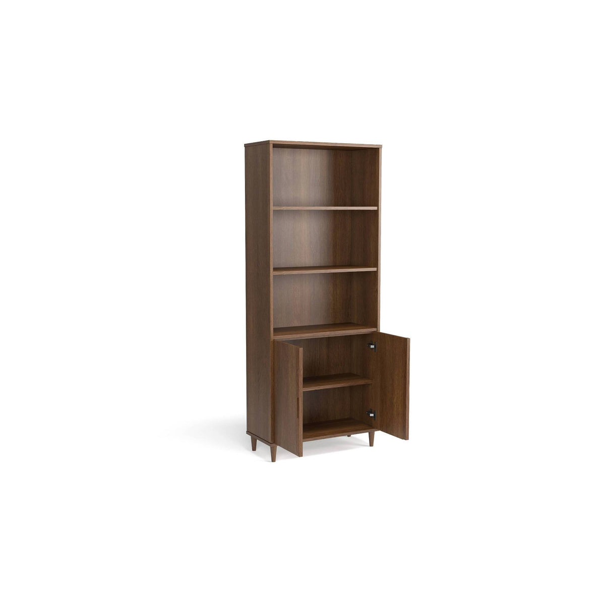 Vintage Walnut Bookcase R2425