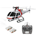 6CH Brushless RC Helicopter with 4pcs 500mAh Lipo Battery K88330