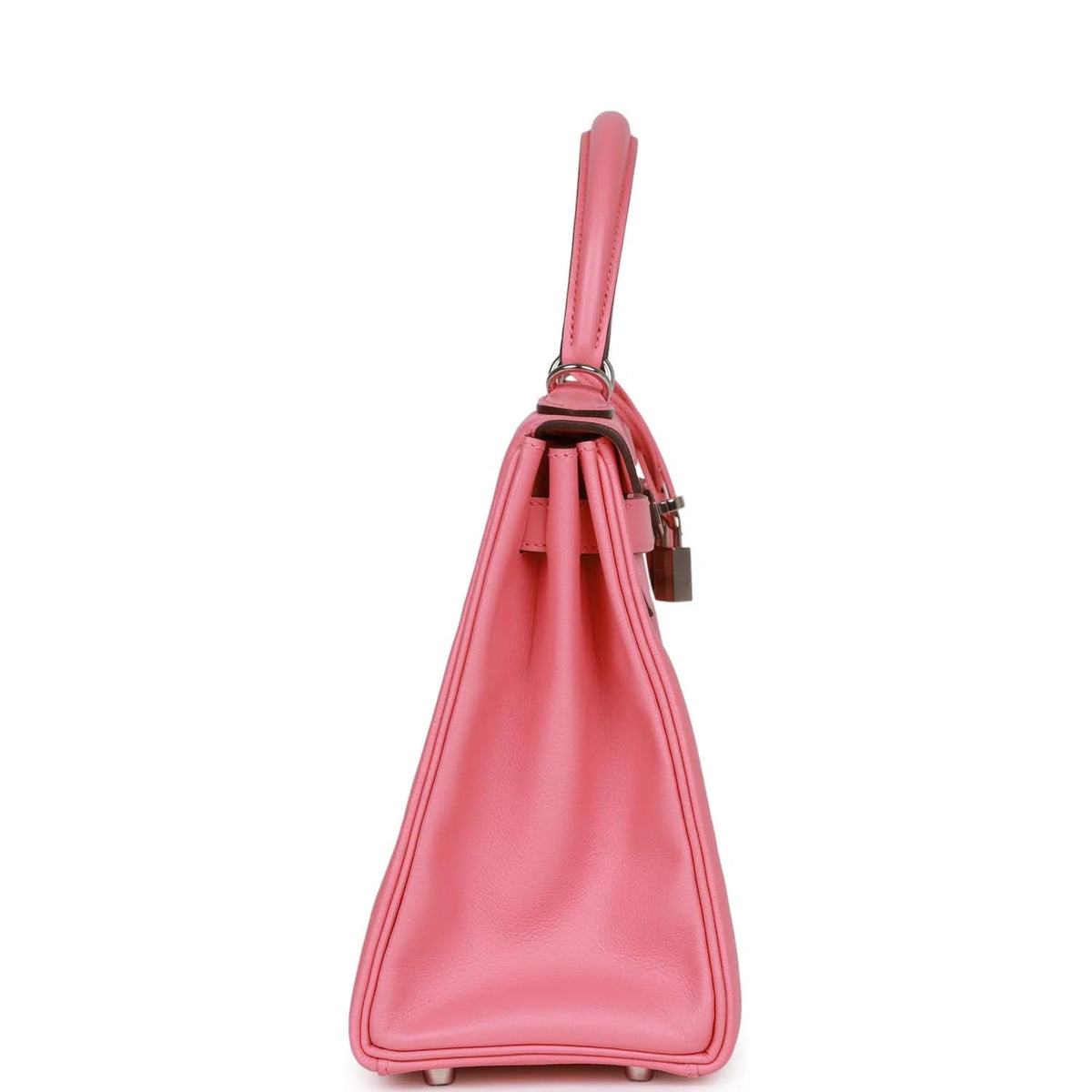 Rose D'Ete Verso Evercolor Palladium Hardware Handbag L8743