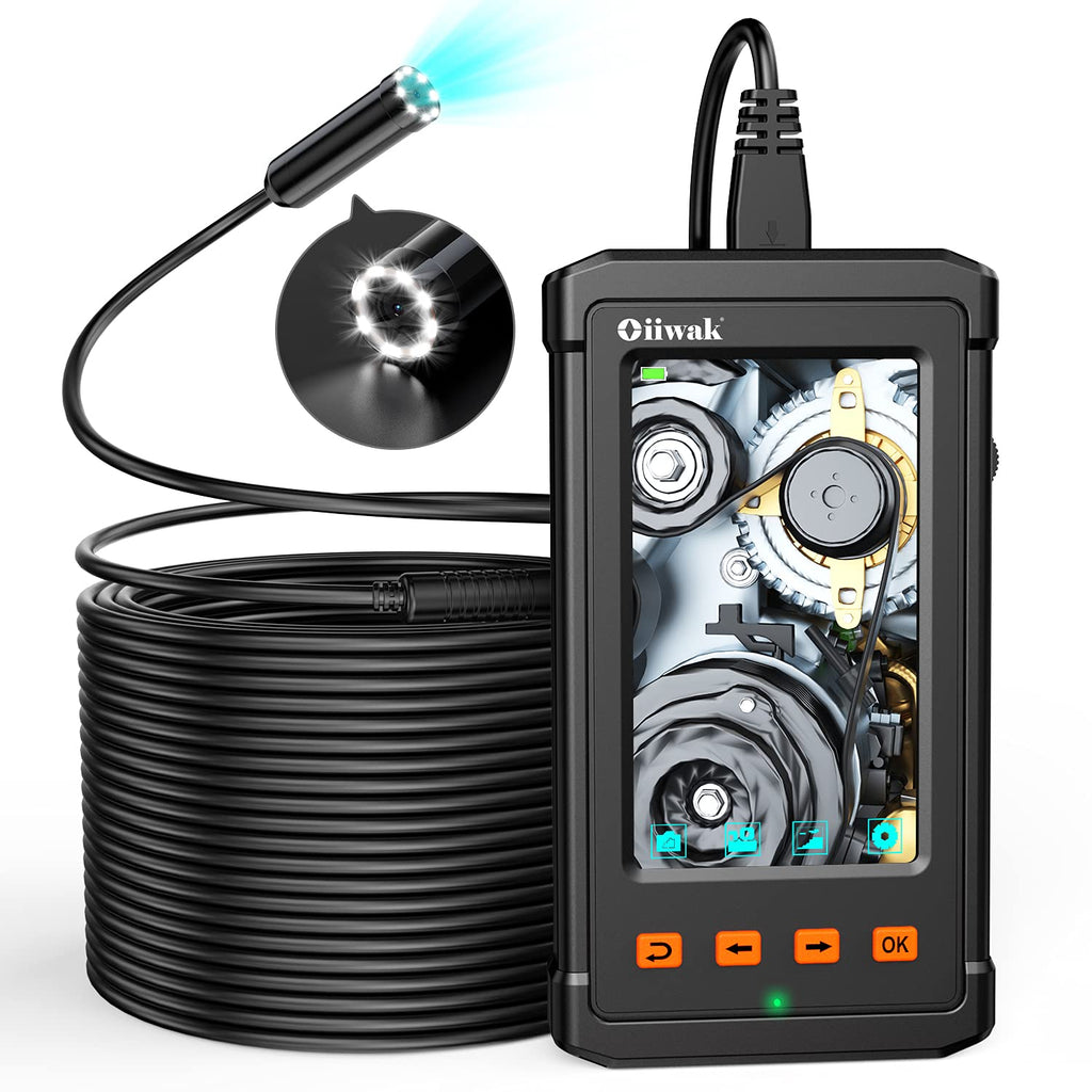 16.5FT 5MP 1944P HD Industrial Endoscope with 4.3'' IPS Screen I3117