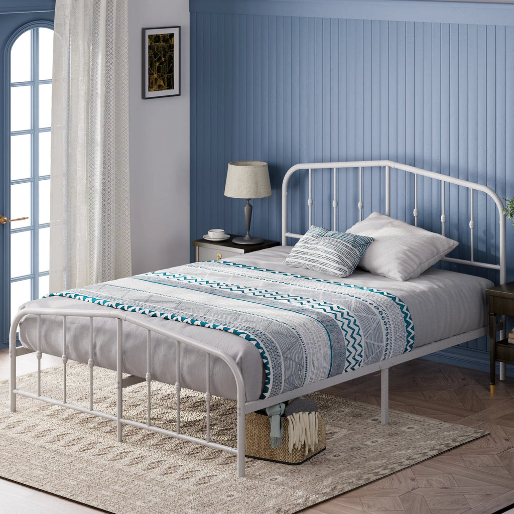 Black Queen Metal Platform Bed Frame F3226