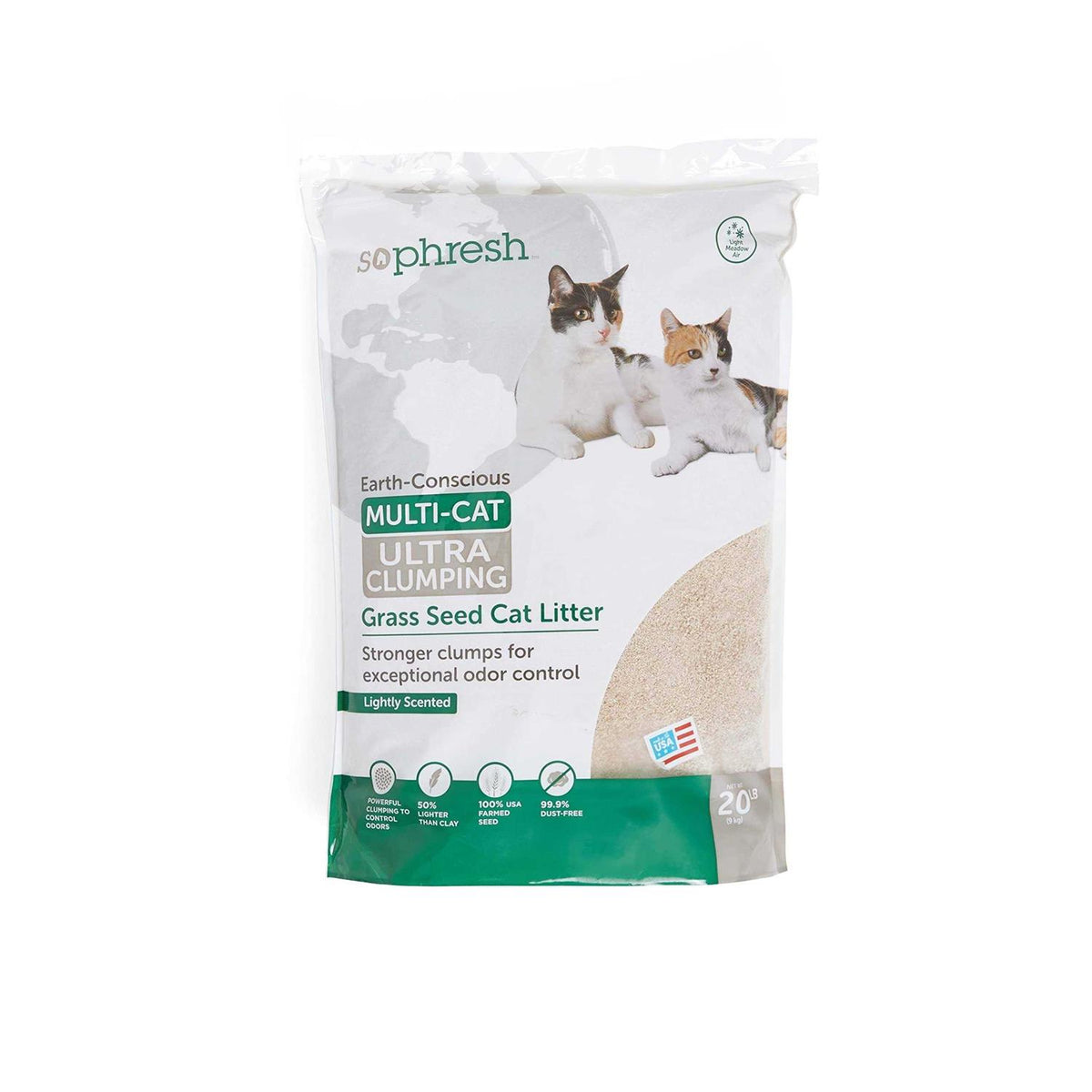 Scented Clumping Grass Seed Cat Litter U821