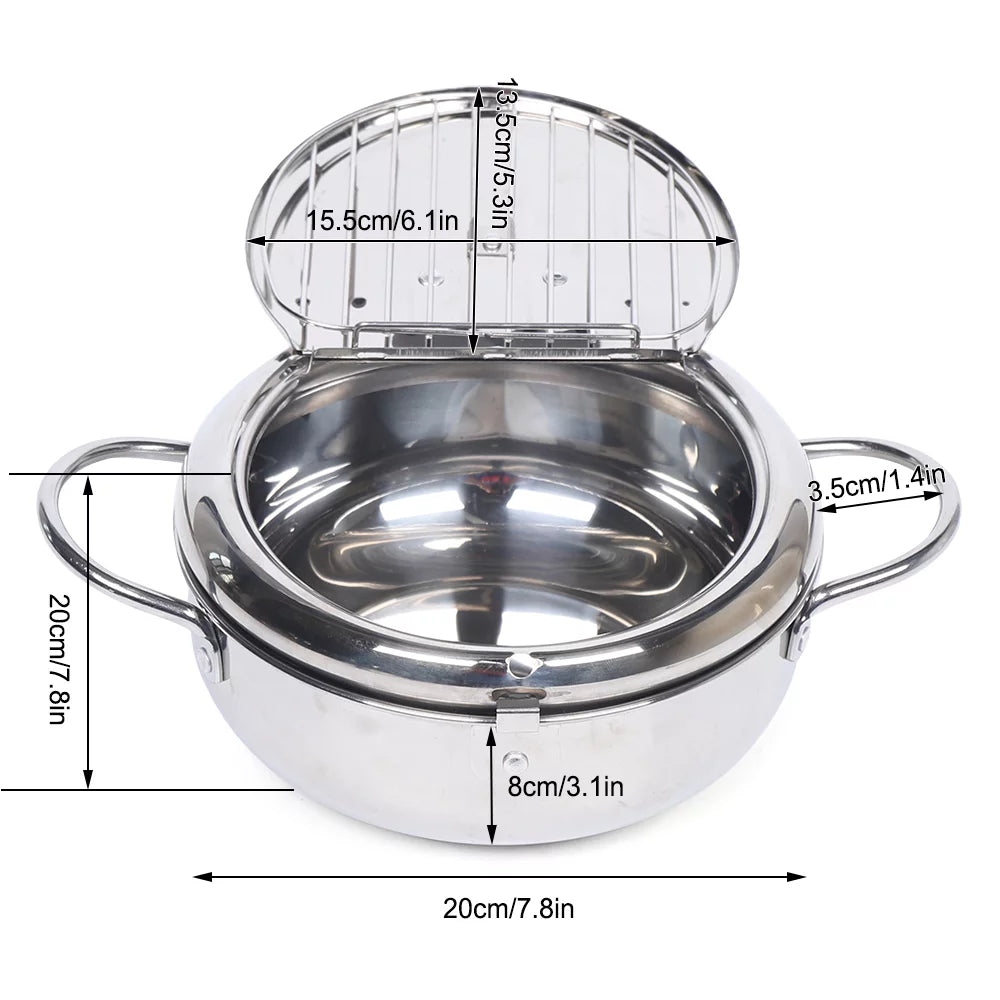 2.2L Stainless Steel Deep Fryer L4144