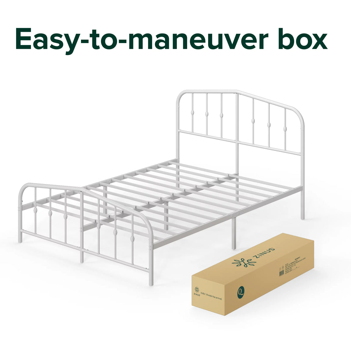 Black Queen Metal Platform Bed Frame F3226