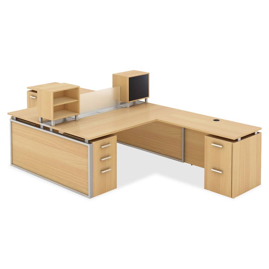 Latte Laminate Desk Ensemble W459451