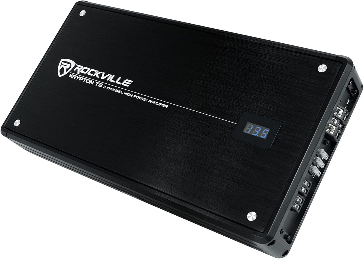1400w Peak Mono Car Amplifier with Remote X474831