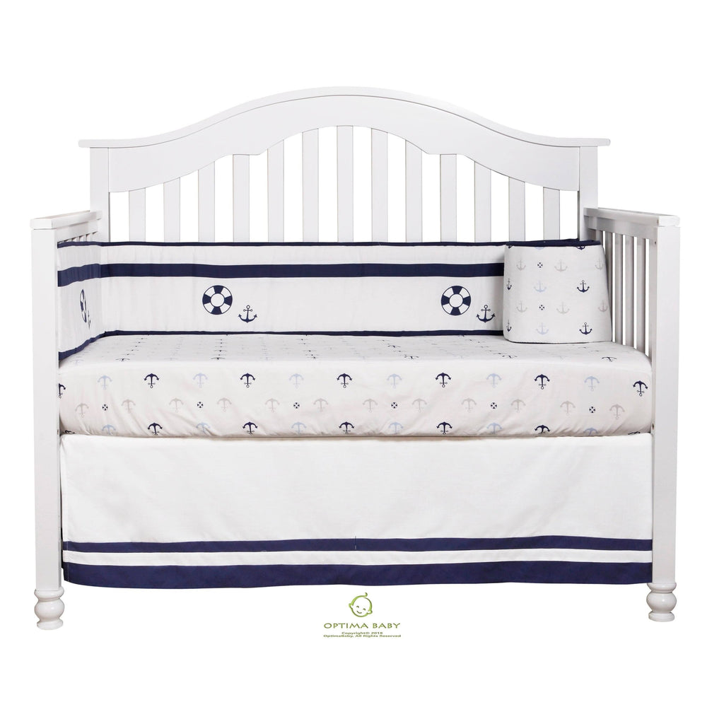 6 Piece Baby Nursery Crib Bedding Set H537