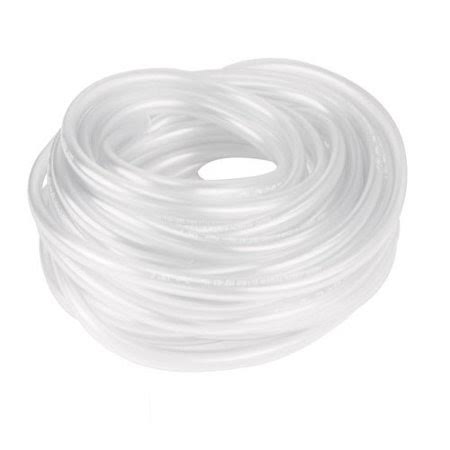 Clear Hard Plastic Tubing, Inner Diameter 5/16 inch, Outer Diameter 3/8 inch, 25 ft B78054