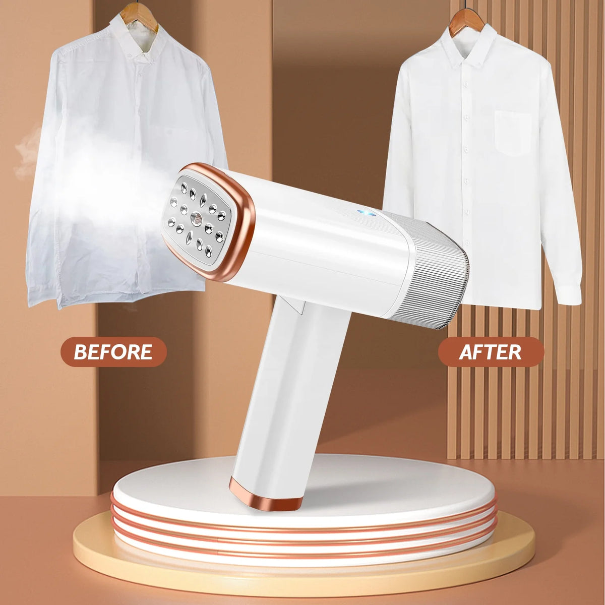 1000W Portable Handheld Electric Steamer with Brush S516