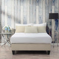 Natural Contemporary Full Platform Bed T5778