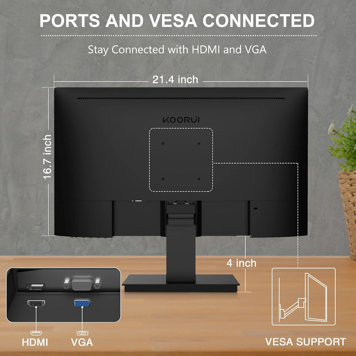 24 Inch FHD 1080p IPS 75Hz Monitor O3848