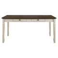 Kitchen Dining Table with 2 Storage Drawers U8542