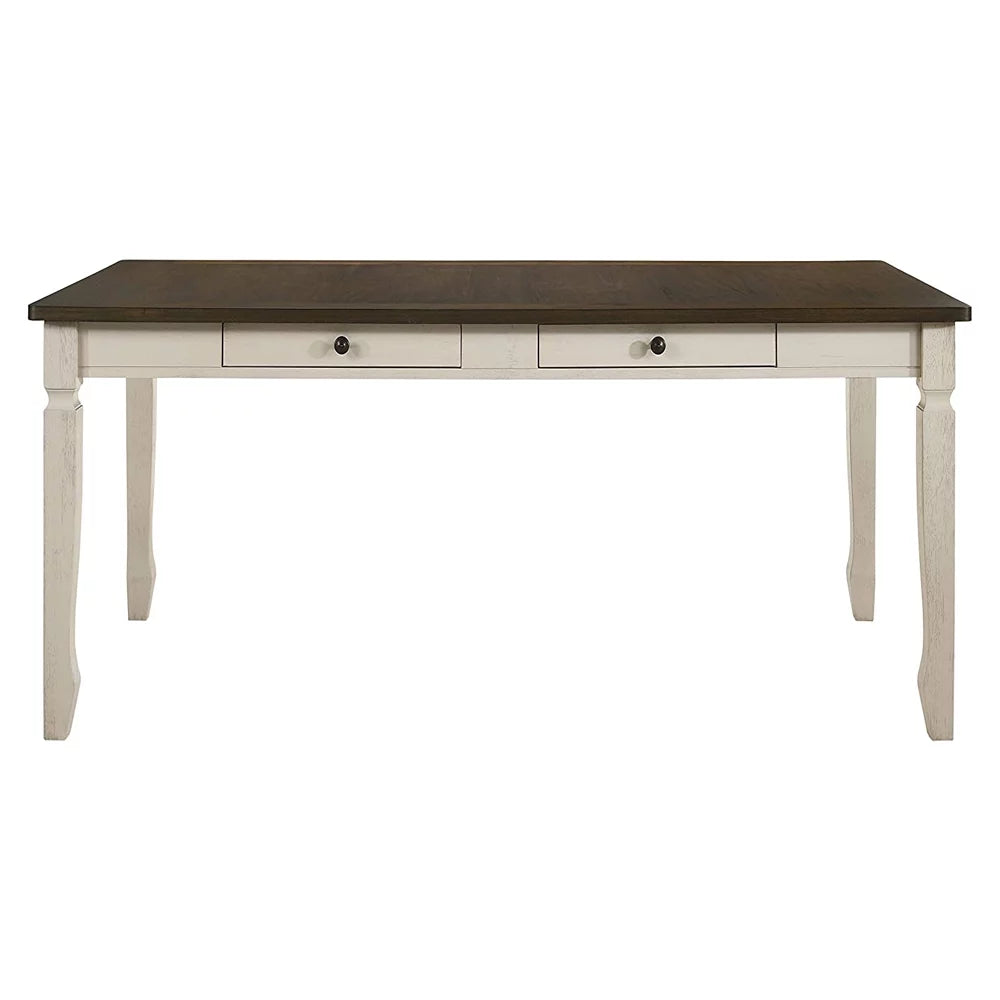 Kitchen Dining Table with 2 Storage Drawers U8542