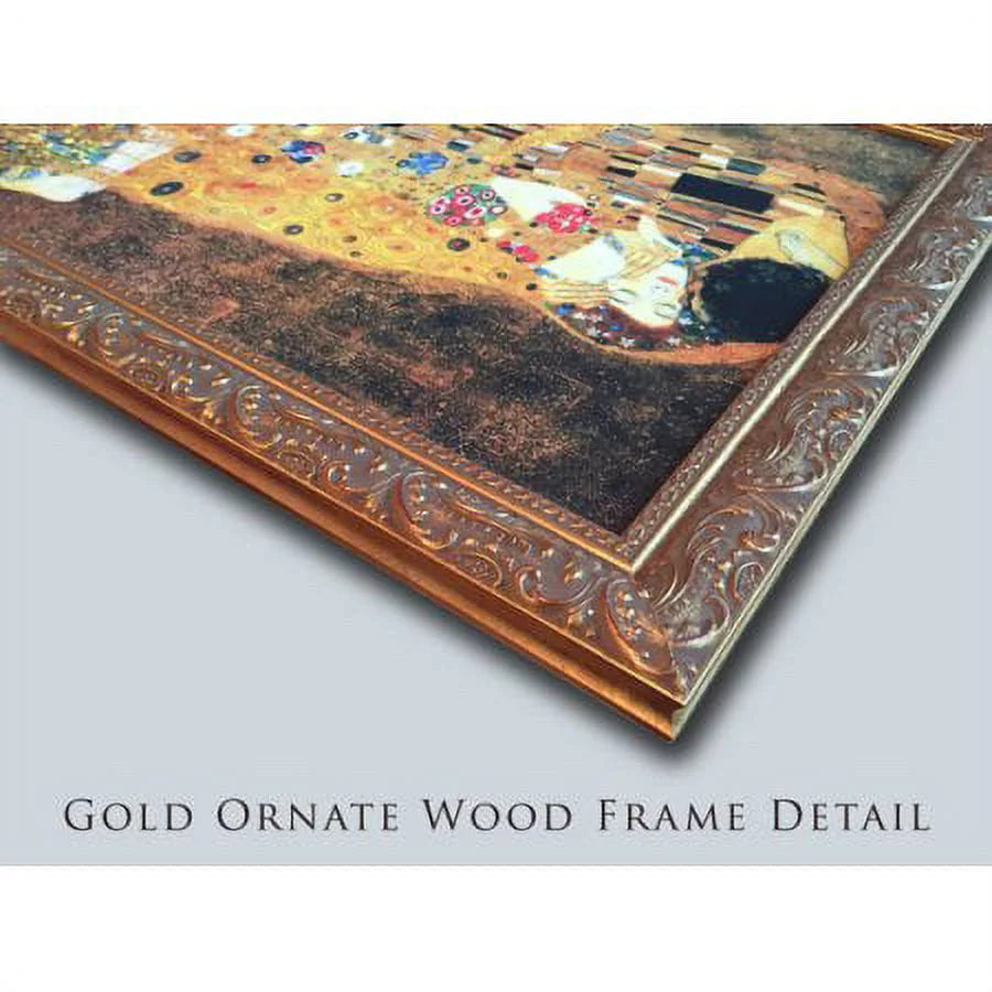 Gold Ornate Wood Framed Art Print O9621