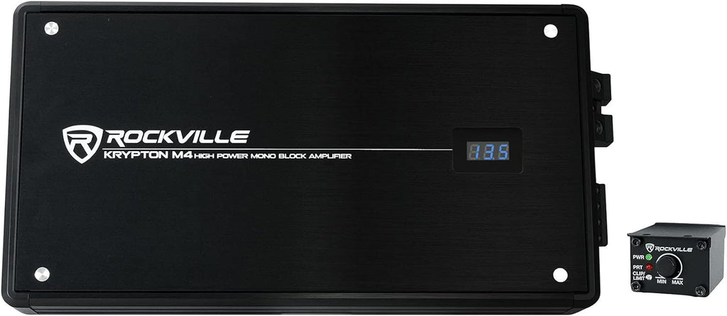 1400w Peak Mono Car Amplifier with Remote X474831