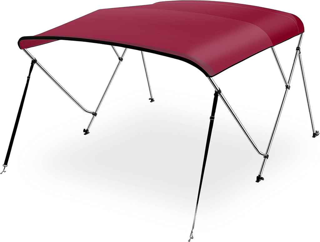 Royal Blue 4 Bow Bimini Top Boat Canopy with Storage Boot K963