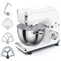 6 Adjustable Speeds Electric Stand Mixer with 4.2 QT Stainless Steel Bowl H79755