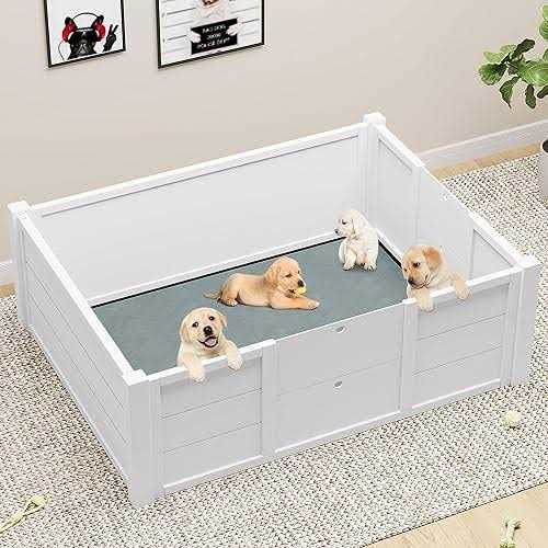 Wooden Dog Pen F382360