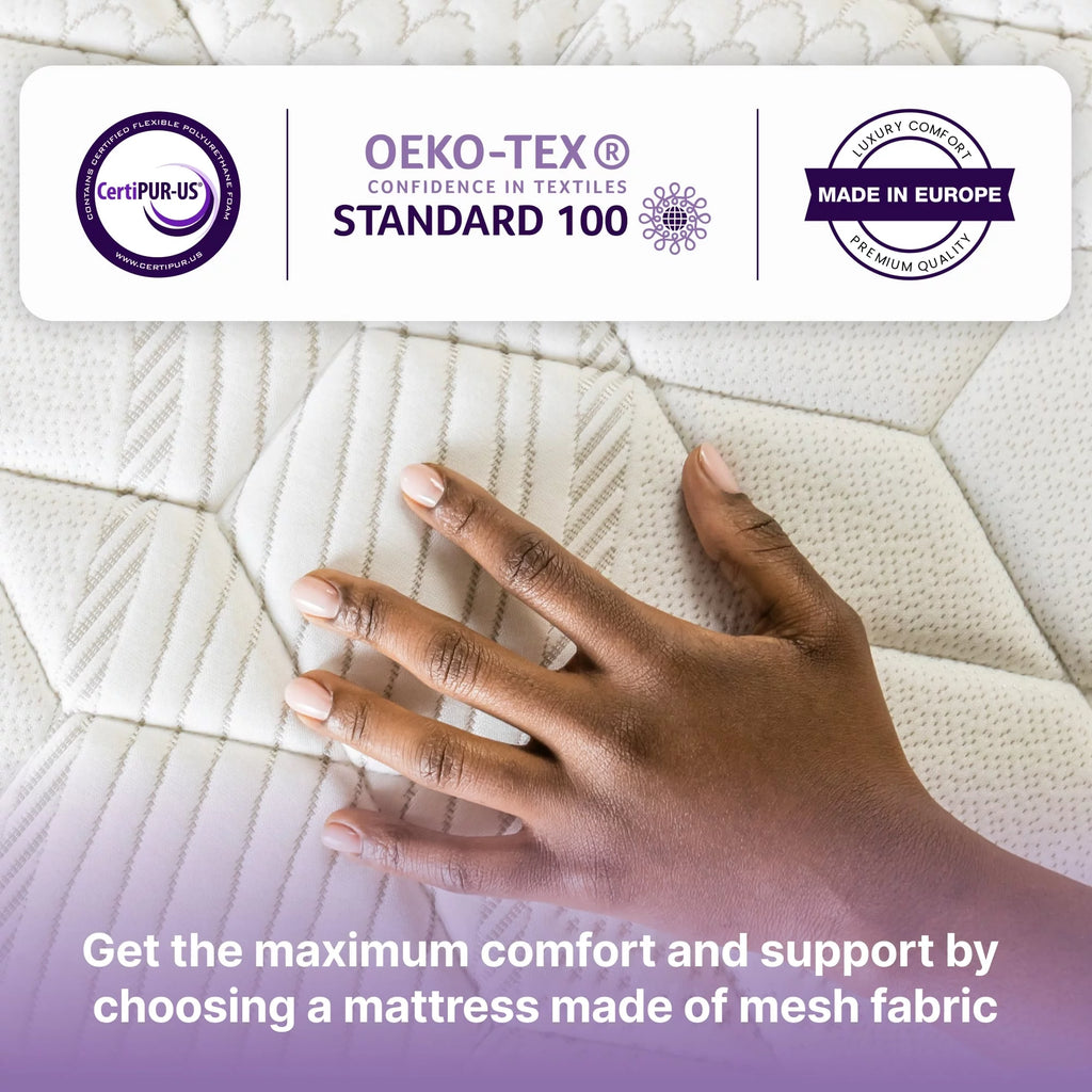 Queen Size Hybrid Memory Foam Pocket Spring Mattress J82296