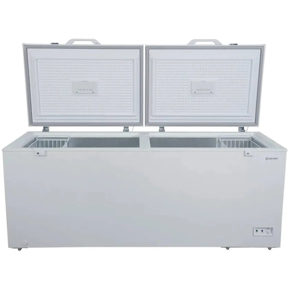 21.0 cu. ft. Two Door Chest Freezer - White N213
