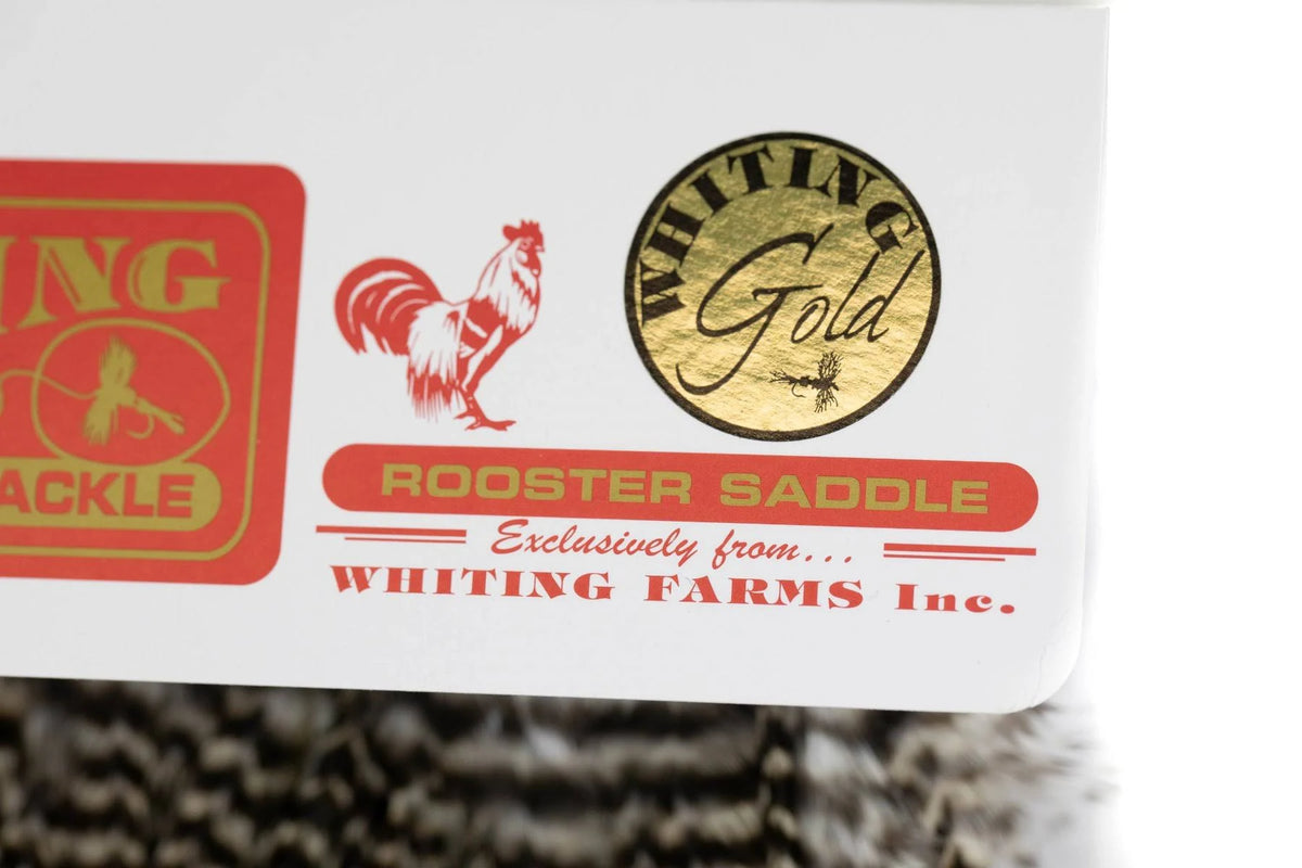 Silver Grade Full Saddle - White Dyed Brown U5295