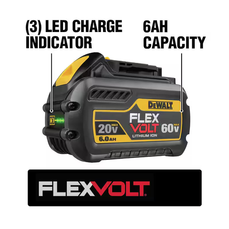 20V/60V MAX Lithium-Ion 6.0Ah Battery 3 Pack Y9751
