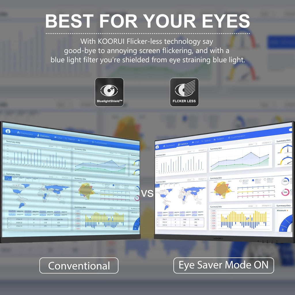 24 Inch FHD 1080p IPS 75Hz Monitor O3848