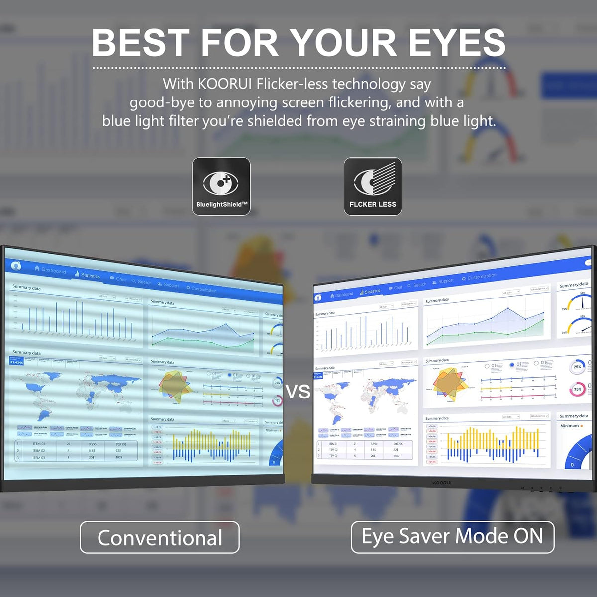 24 Inch FHD 1080p IPS 75Hz Monitor O3848