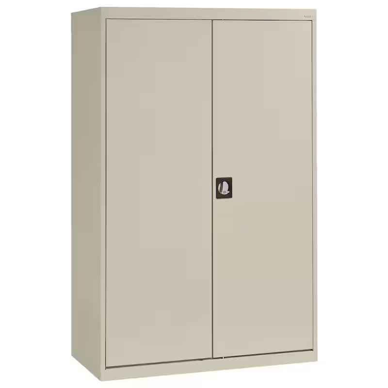 Steel Freestanding Garage Cabinet in Putty X23901