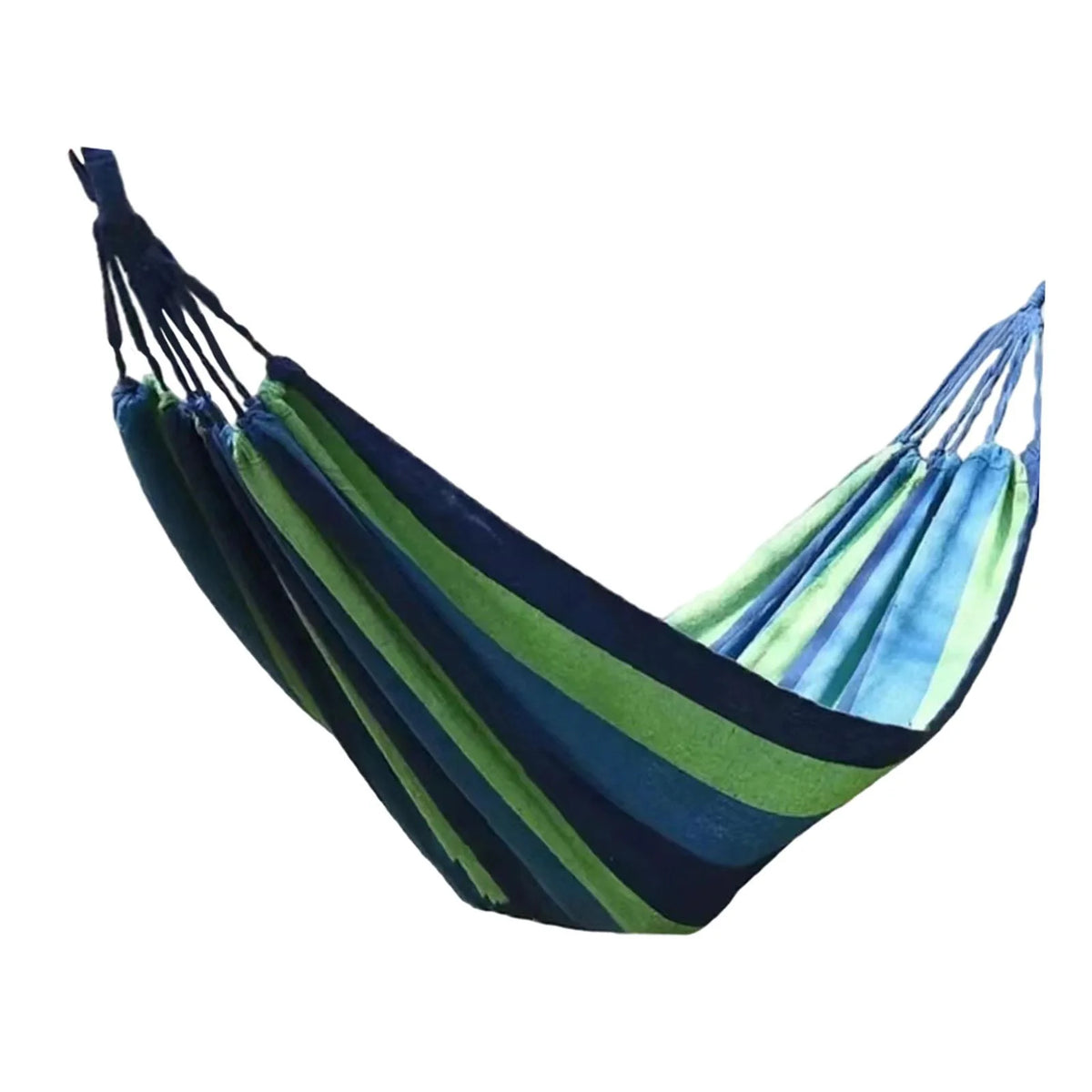 Blue Canvas Camping Hammock 190x80cm S21872