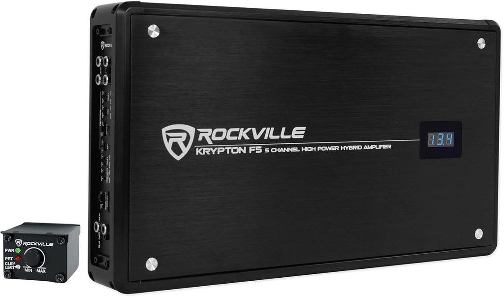 1400w Peak Mono Car Amplifier with Remote X474831