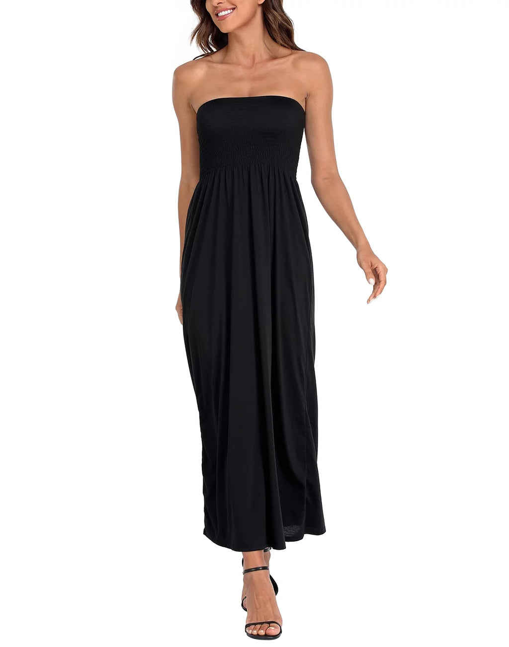 Strapless Maxi Dress Z558
